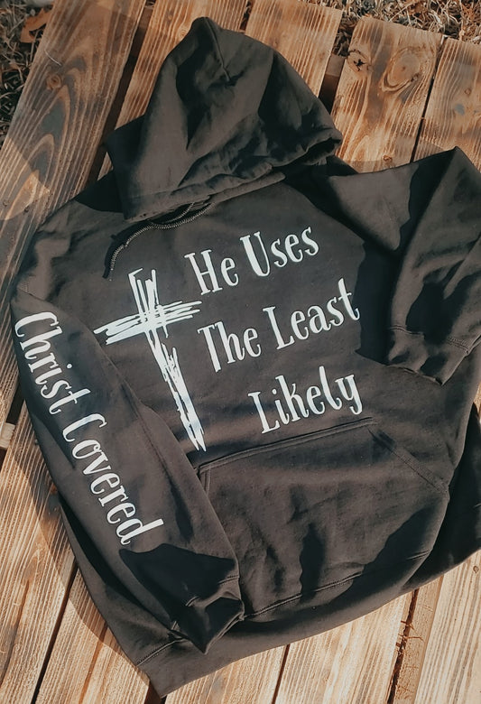 Black Least Likely Hoodie